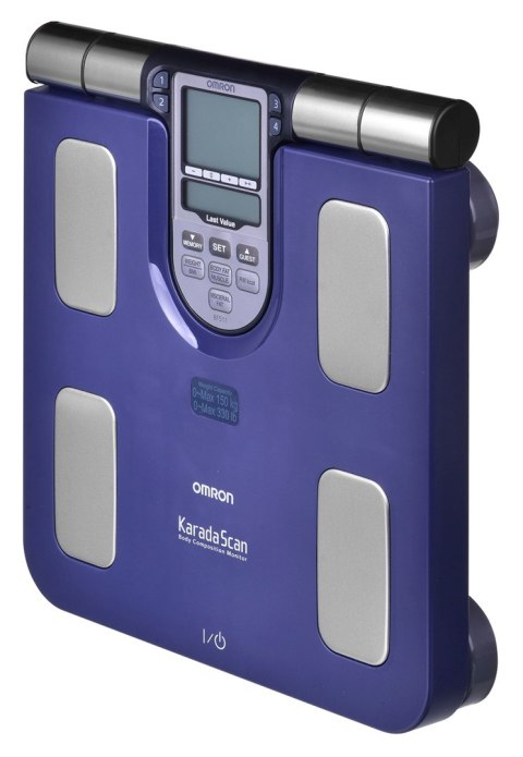 Waga z analizatorem składu ciała Omron Body Comp Monitor BF511 Blue HBF-511B-E Waga z analizatorem składu ciała Omron Body Comp Monitor BF511 Blue HBF-511B-E