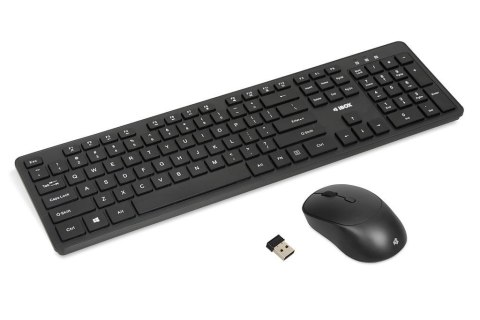 Zestaw bezprzewodowy klawiatura + mysz iBOX Workstation Pro Kit Zestaw bezprzewodowy klawiatura + mysz iBOX Workstation Pro Kit