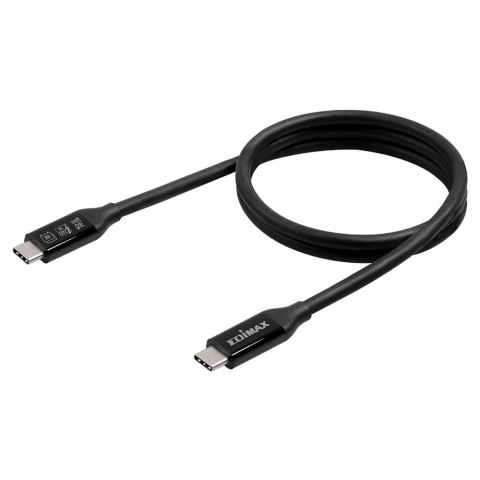 Kabel USB4/Thunderbolt 3 Edimax UC4-010TB V2 1m USB-C to USB-C czarny Kabel USB4/Thunderbolt 3 Edimax UC4-010TB V2 1m USB-C to USB-C czarny