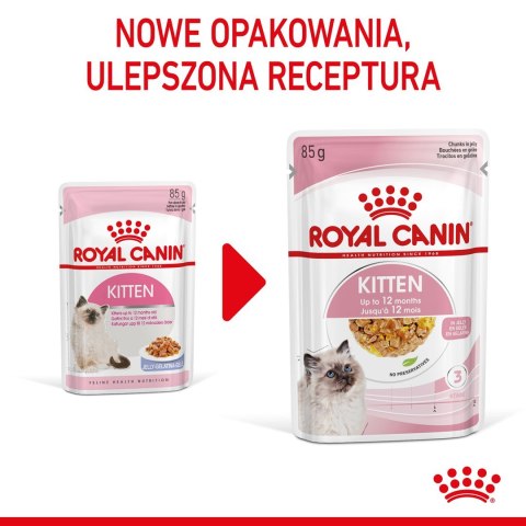 Royal Canin FHN Kitten Instinctive w galaretce - mokra karma dla kociąt - 12x85g Royal Canin FHN Kitten Instinctive w galaretce - mokra karma dla kociąt - 12x85g