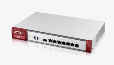 Firewall Zyxel USGFLEX500 8xWAN/LAN SPI firewall: 2300 Mbps Max. IPsec VPN: 300 Firewall Zyxel USGFLEX500 8xWAN/LAN SPI firewall: 2300 Mbps Max. IPsec VPN: 300
