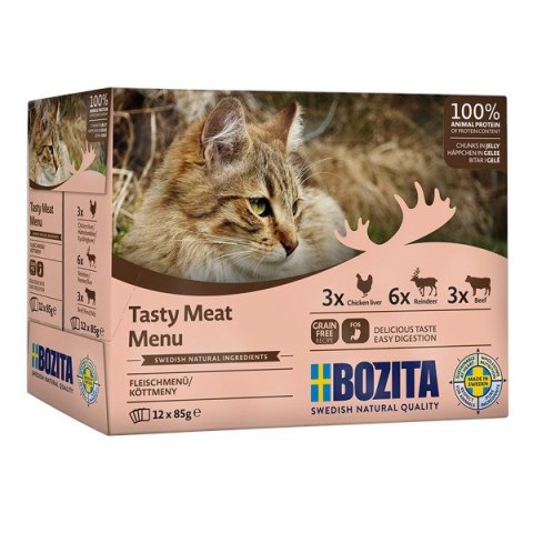 BOZITA kot Multibox mix mięso galaretka 12x85g BOZITA kot Multibox mix mięso galaretka 12x85g