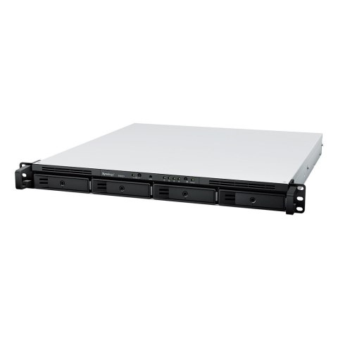 NAS Synology RS822+; 1U RACK; 4x (3.5" SATA HDD/2.5" SATA SSD); AMD Ryzen V1500B; 2 GB DDR4 ECC SODIMM (max. 32GB), 4x 1GbE RJ-4 NAS Synology RS822+; 1U RACK; 4x (3.5" SATA HDD/2.5" SATA SSD); AMD Ryzen V1500B; 2 GB DDR4 ECC SODIMM (max. 32GB), 4x 1GbE RJ-4