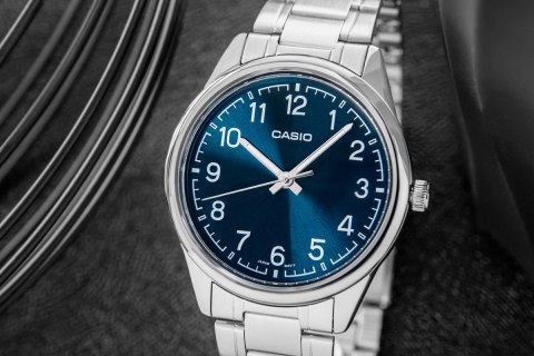 Zegarek Męski Casio MTP-V005D-2B4UDF + BOX Zegarek Męski Casio MTP-V005D-2B4UDF + BOX
