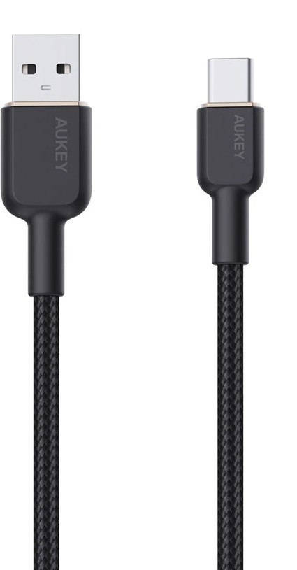 AUKEY CB-NAC1 KABEL USB-C QC PD 1M 3A 60W NYLON AUKEY CB-NAC1 KABEL USB-C QC PD 1M 3A 60W NYLON