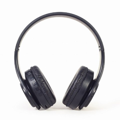 GEMBIRD SŁUCHAWKI STEREOFONICZNE LED BLUETOOTH CZARNE + MIKROFON + REGULACJA GEMBIRD SŁUCHAWKI STEREOFONICZNE LED BLUETOOTH CZARNE + MIKROFON + REGULACJA