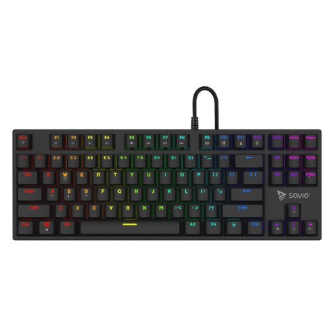 SAVIO KLAWIATURA MECHANICZNA RGB OUTEMU RED TEMPEST X2 SAVIO KLAWIATURA MECHANICZNA RGB OUTEMU RED TEMPEST X2