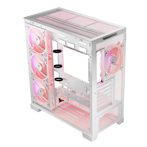 MODECOM OBUDOWA VOLCNO SPACE APEX ARGB MIDI WHITE MODECOM OBUDOWA VOLCNO SPACE APEX ARGB MIDI WHITE