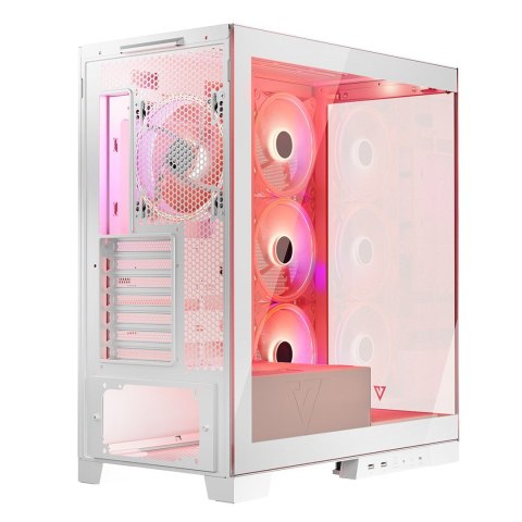 MODECOM OBUDOWA VOLCNO SPACE APEX ARGB MIDI WHITE MODECOM OBUDOWA VOLCNO SPACE APEX ARGB MIDI WHITE