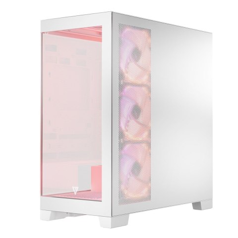 MODECOM OBUDOWA VOLCNO SPACE APEX ARGB MIDI WHITE MODECOM OBUDOWA VOLCNO SPACE APEX ARGB MIDI WHITE