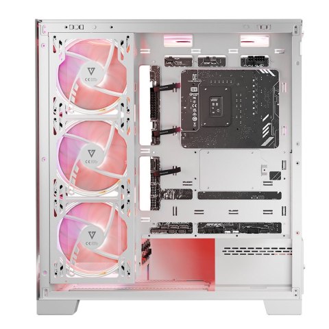 MODECOM OBUDOWA VOLCNO SPACE APEX ARGB MIDI WHITE MODECOM OBUDOWA VOLCNO SPACE APEX ARGB MIDI WHITE