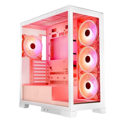 MODECOM OBUDOWA VOLCNO SPACE APEX ARGB MIDI WHITE MODECOM OBUDOWA VOLCNO SPACE APEX ARGB MIDI WHITE