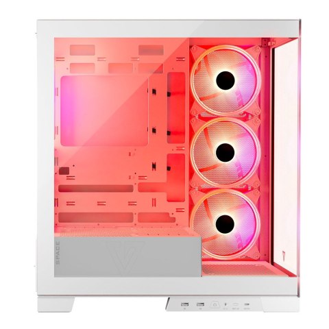 MODECOM OBUDOWA VOLCNO SPACE APEX ARGB MIDI WHITE MODECOM OBUDOWA VOLCNO SPACE APEX ARGB MIDI WHITE