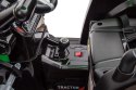 Traktor Na Akumulator Z Przyczepą Hercules Zielony 24V