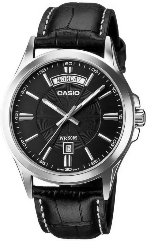 Zegarek Męski CASIO MTP-1381L-1AVDF + BOX Zegarek Męski CASIO MTP-1381L-1AVDF + BOX