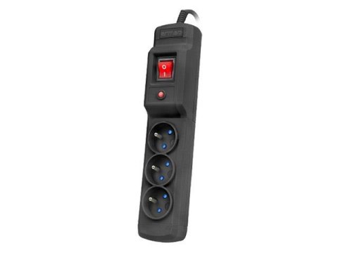 Listwa zasilająca Armac Multi M3 5m 3x PL czarna Listwa zasilająca Armac Multi M3 5m 3x PL czarna