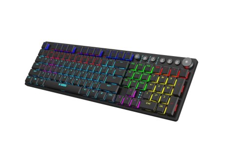 Klawiatura przewodowa/bezprzewodowa iBOX Aurora K-6 Gaming, mechaniczna Low profile, LED Klawiatura przewodowa/bezprzewodowa iBOX Aurora K-6 Gaming, mechaniczna Low profile, LED