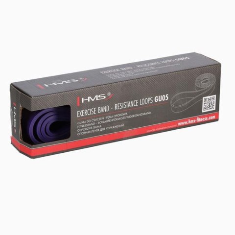 Guma do ćwiczeń HMS PURPLE GU05 32x4,5x2080 mm Guma do ćwiczeń HMS PURPLE GU05 32x4,5x2080 mm