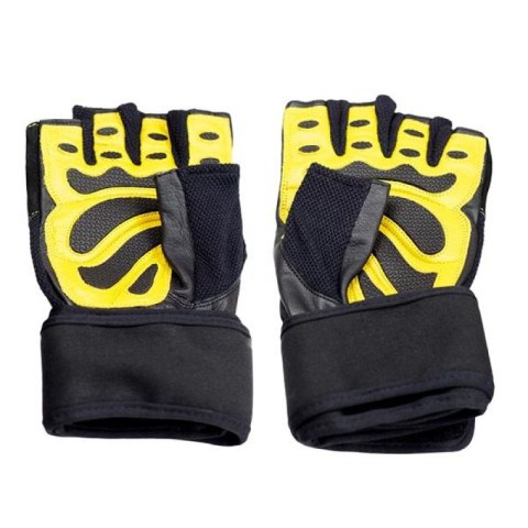Rękawice na siłownię Black/Yellow HMS RST01 r.XXL Rękawice na siłownię Black/Yellow HMS RST01 r.XXL