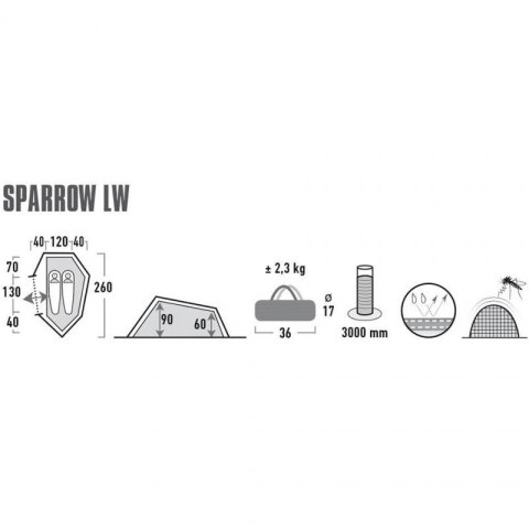 Namiot High Peak Sparrow 10187 Namiot High Peak Sparrow 10187