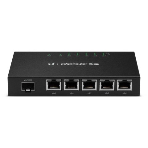 Router UBIQUITI EdgeRouter X ER-X-SFP 5x1GbE 1xSFP 24V Passive PoE Router UBIQUITI EdgeRouter X ER-X-SFP 5x1GbE 1xSFP 24V Passive PoE