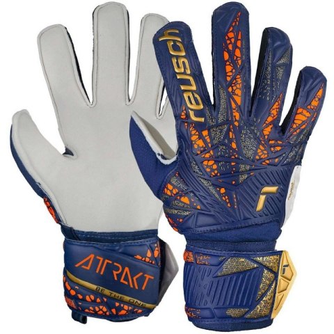 Rękawice bramkarskie Reusch Attrakt Solid M 5470515 4410 Rękawice bramkarskie Reusch Attrakt Solid M 5470515 4410