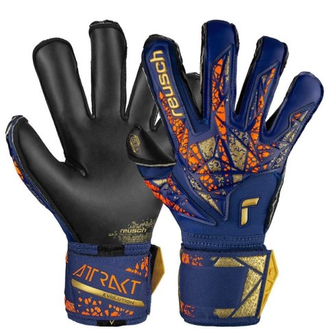 Rękawice Reusch Attrakt Gold X Evolution M 54 70 964 4411 Rękawice Reusch Attrakt Gold X Evolution M 54 70 964 4411