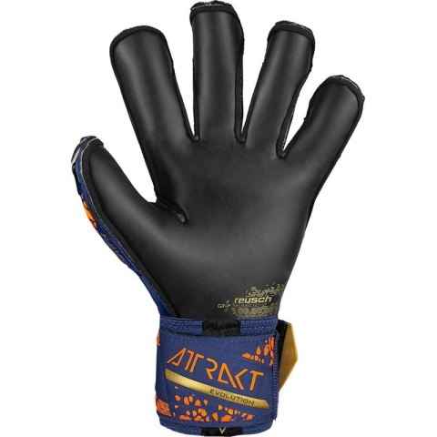 Rękawice Reusch Attrakt Gold X Evolution M 54 70 964 4411 Rękawice Reusch Attrakt Gold X Evolution M 54 70 964 4411
