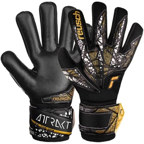Rękawice Reusch Attrakt Silver NC Finger Support 54/70/250/7740 Rękawice Reusch Attrakt Silver NC Finger Support 54/70/250/7740