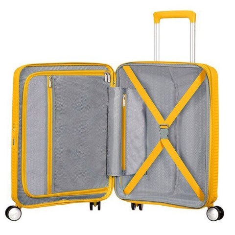 Kabinowa walizka American Tourister Soundbox EXP - golden yellow Kabinowa walizka American Tourister Soundbox EXP - golden yellow