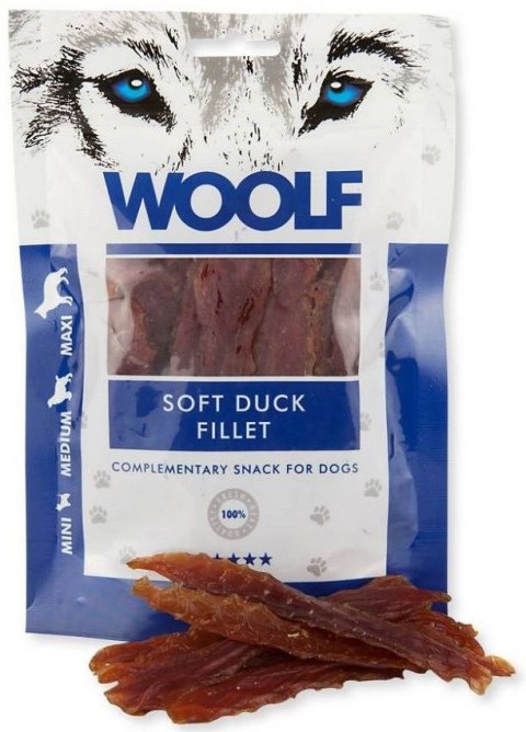 WOOLF Przysmak Soft Duck Fillet dla psa 100g WOOLF Przysmak Soft Duck Fillet dla psa 100g