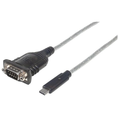 Adapter Manhattan USB-C na RS232/COM/DB9 Adapter Manhattan USB-C na RS232/COM/DB9