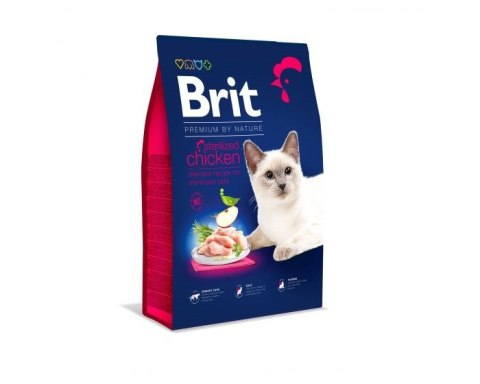 BRIT Dry Premium By Nature Sterilized z kurczakiem - sucha karma dla kotów - 1,5 kg BRIT Dry Premium By Nature Sterilized z kurczakiem - sucha karma dla kotów - 1,5 kg