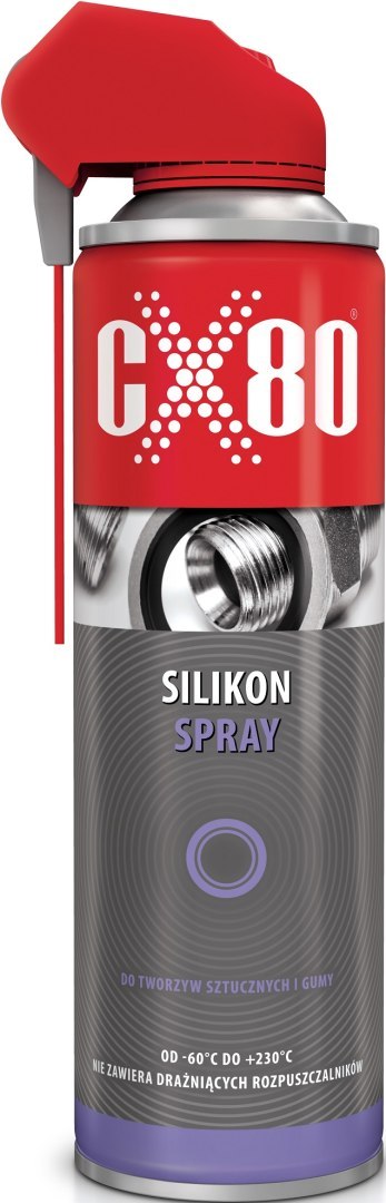 SILKON DO TWORZYW SZTUCZNYCH I GUMY DUO SPRAY NSF H1 500ML SILKON DO TWORZYW SZTUCZNYCH I GUMY DUO SPRAY NSF H1 500ML