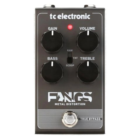 TC Electronic Fangs Metal Distortion - Efekt typu distortion TC Electronic Fangs Metal Distortion - Efekt typu distortion
