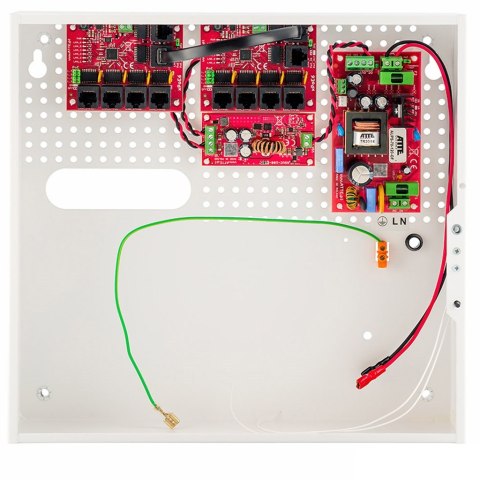 SWITCH POE 9-PORTOWY Z ZASILANIEM BUFOROWYM ATTE IPUPS-9-11-F SWITCH POE 9-PORTOWY Z ZASILANIEM BUFOROWYM ATTE IPUPS-9-11-F
