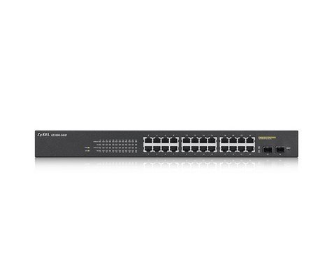 Switch Zyxel GS1900-24HP 26p PoE (PoE+: 24;) 170W Managed Gigabit Switch Zyxel GS1900-24HP 26p PoE (PoE+: 24;) 170W Managed Gigabit