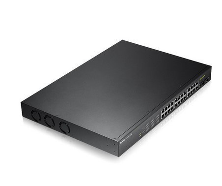 Switch Zyxel GS1900-24HP 26p PoE (PoE+: 24;) 170W Managed Gigabit Switch Zyxel GS1900-24HP 26p PoE (PoE+: 24;) 170W Managed Gigabit