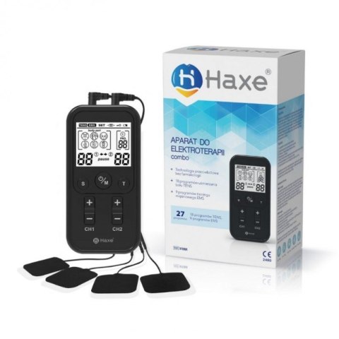 M100A Aparat do elektroterapii combo TENS/EMS HAXE M100A Aparat do elektroterapii combo TENS/EMS HAXE