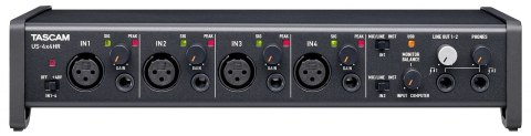 Tascam US-4x4HR - Interfejs USB audio/MIDI wysokiej rozdzielczości (4 wejścia, 4 wyjścia) Tascam US-4x4HR - Interfejs USB audio/MIDI wysokiej rozdzielczości (4 wejścia, 4 wyjścia)