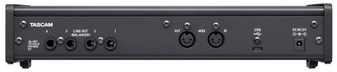 Tascam US-4x4HR - Interfejs USB audio/MIDI wysokiej rozdzielczości (4 wejścia, 4 wyjścia) Tascam US-4x4HR - Interfejs USB audio/MIDI wysokiej rozdzielczości (4 wejścia, 4 wyjścia)