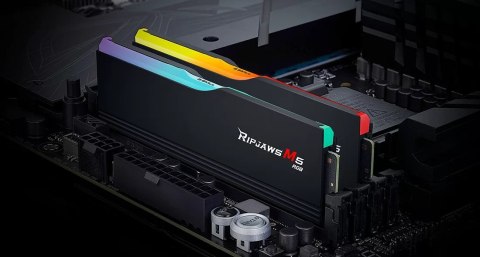 G.SKILL RIPJAWS M5 RGB DDR5 2X16GB 6000MHZ CL36-36 BLACK F5-6000J3636F16GX2-RM5RK G.SKILL RIPJAWS M5 RGB DDR5 2X16GB 6000MHZ CL36-36 BLACK F5-6000J3636F16GX2-RM5RK