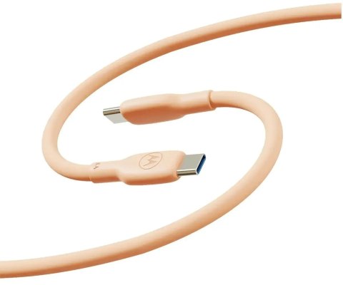 Motorola Silicone Cable C-C 5A 2m, Peach Fuzz Motorola Silicone Cable C-C 5A 2m, Peach Fuzz