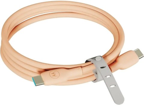 Motorola Silicone Cable C-C 5A 2m, Peach Fuzz Motorola Silicone Cable C-C 5A 2m, Peach Fuzz