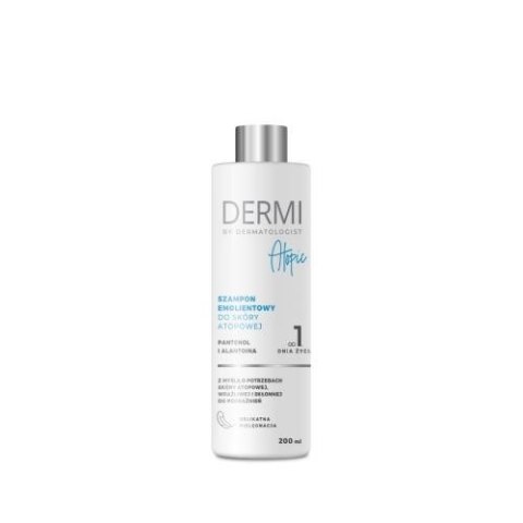 DERMI Atopic Szampon emolientowy do skóry atopowej 200ml DERMI Atopic Szampon emolientowy do skóry atopowej 200ml