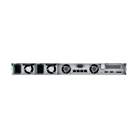NAS Synology RS822RP+; 1U RACK; 4x (3.5" SATA HDD/2.5" SATA SSD); AMD Ryzen V1500B; 2 GB DDR4 ECC SODIMM (max. 32GB), 4x 1GbE RJ NAS Synology RS822RP+; 1U RACK; 4x (3.5" SATA HDD/2.5" SATA SSD); AMD Ryzen V1500B; 2 GB DDR4 ECC SODIMM (max. 32GB), 4x 1GbE RJ