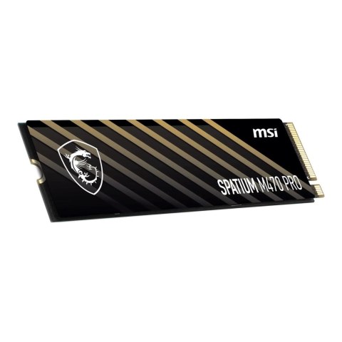 Dysk SSD MSI SPATIUM M470 Pro 2TB PCIe 4.0 NVMe 1.4 M.2 2280 (6000/5000 MB/s) 3D NAND Dysk SSD MSI SPATIUM M470 Pro 2TB PCIe 4.0 NVMe 1.4 M.2 2280 (6000/5000 MB/s) 3D NAND