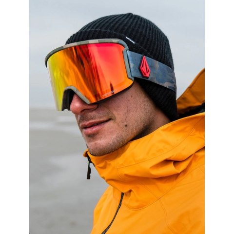 Gogle snowboardowe Volcom GARDEN CAMO/RED CHROME (VG0122103) Gogle snowboardowe Volcom GARDEN CAMO/RED CHROME (VG0122103)