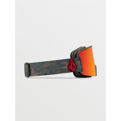 Gogle snowboardowe Volcom GARDEN CAMO/RED CHROME (VG0122103) Gogle snowboardowe Volcom GARDEN CAMO/RED CHROME (VG0122103)