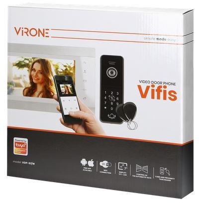 WIDEODOMOFON WI-FI VIRONE VDP-61FHDZD/W TUYA WIDEODOMOFON WI-FI VIRONE VDP-61FHDZD/W TUYA